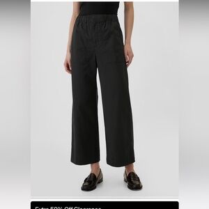 High Rise Easy Wide-Leg Khakis